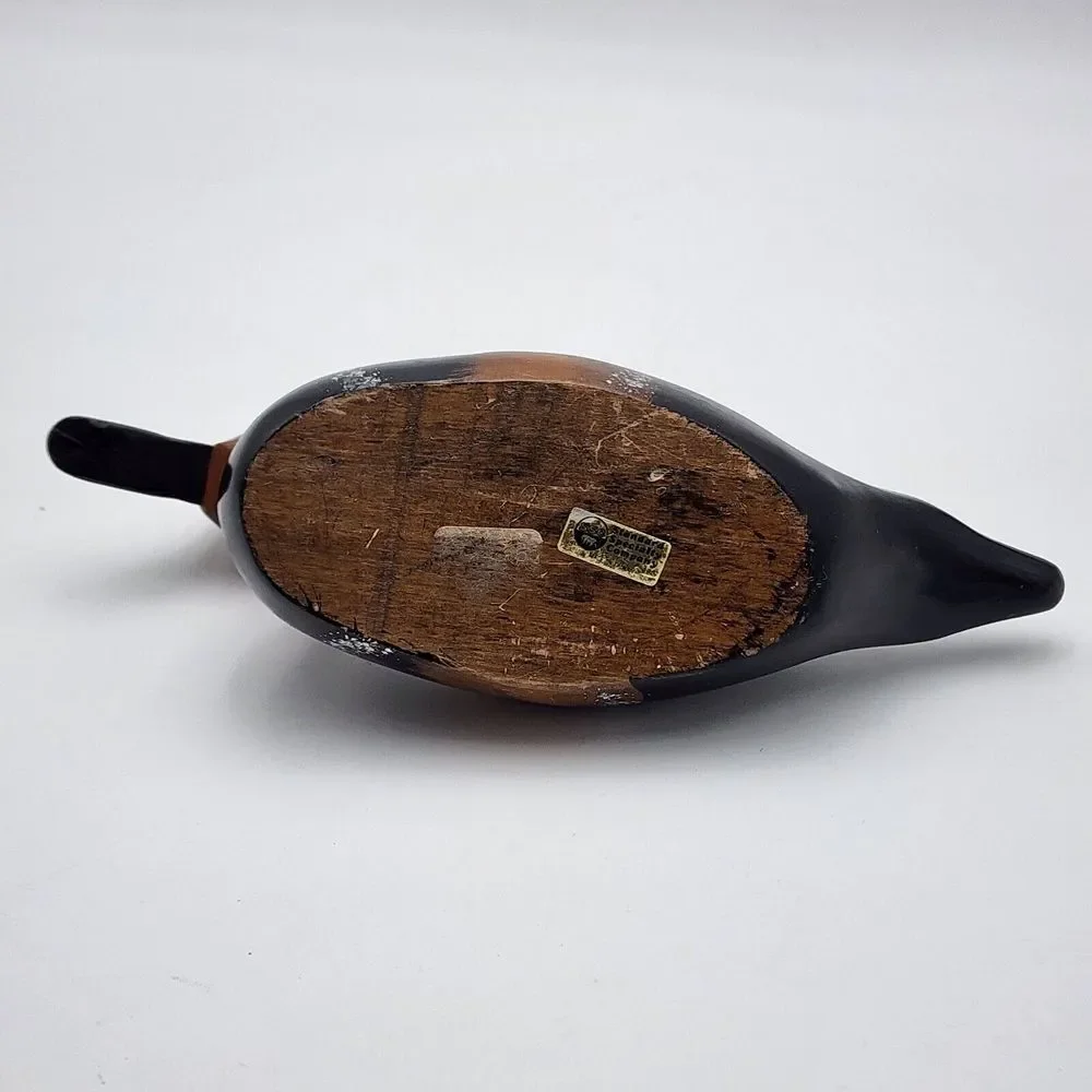Vintage Carved and Hand painted Wooden Duck by Standard Specialty‎ Company